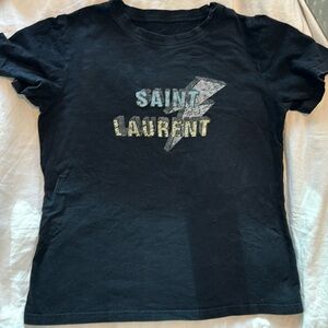 Saint Laurent lightening tshirt
